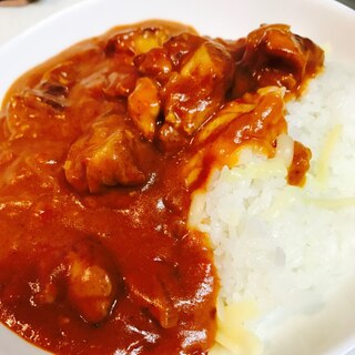 トマト缶でバターチキンカレー♡